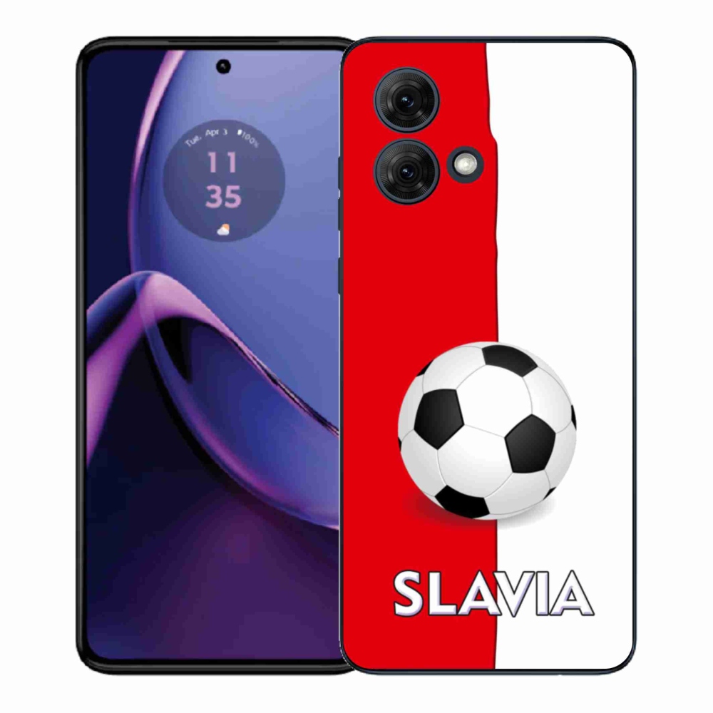 Gelový kryt mmCase na Motorola Moto G84 5G - fotbal 2