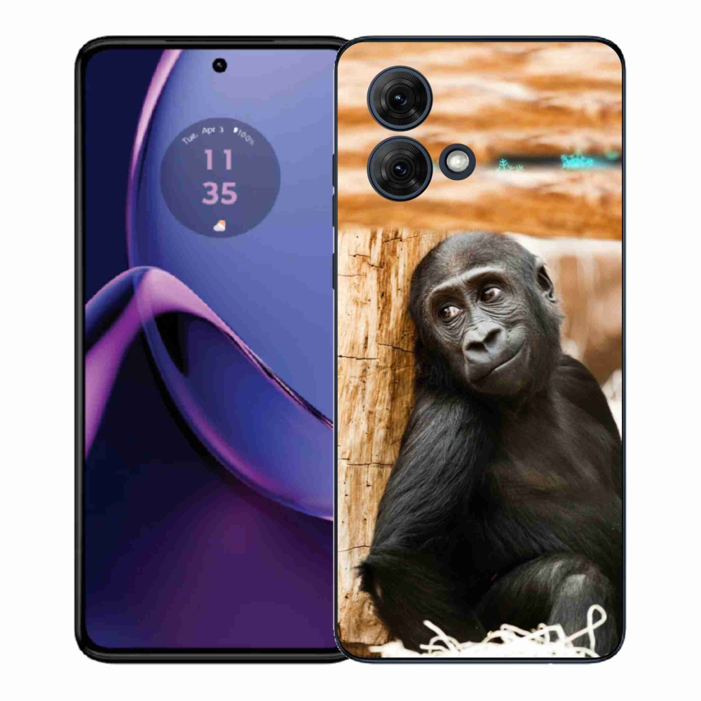 Gelový kryt mmCase na Motorola Moto G84 5G - gorila