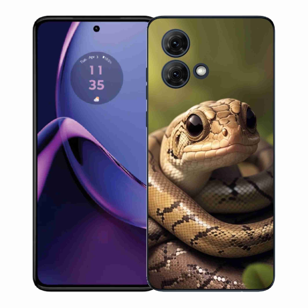 Gelový kryt mmCase na Motorola Moto G84 5G - had 1