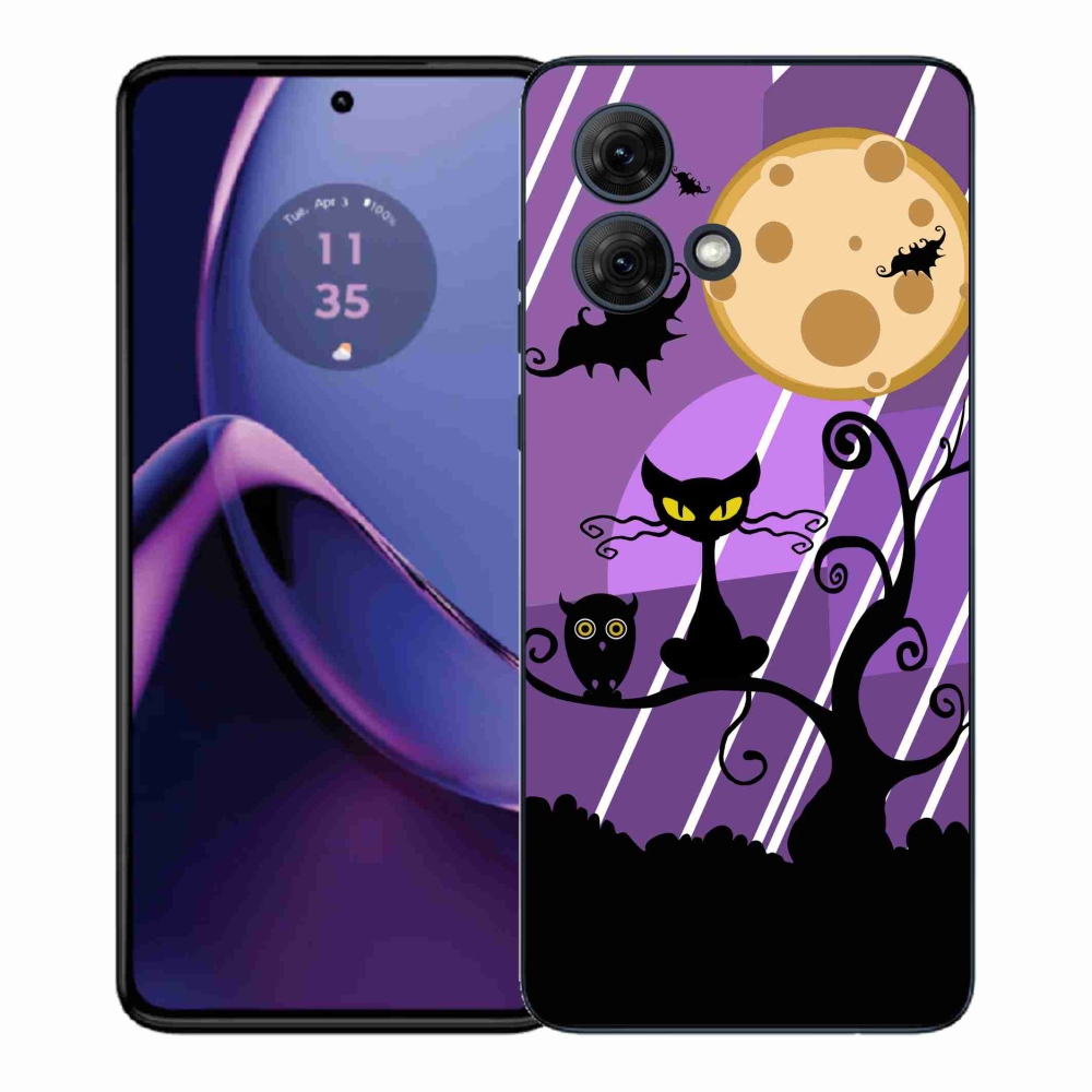 Gelový kryt mmCase na Motorola Moto G84 5G - halloween