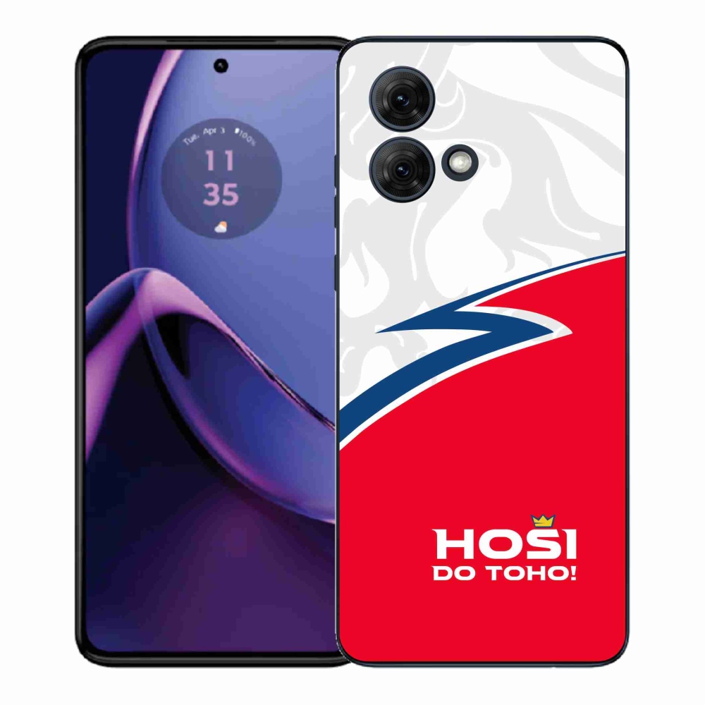 Gelový kryt mmCase na Motorola Moto G84 5G - hoši do toho 1