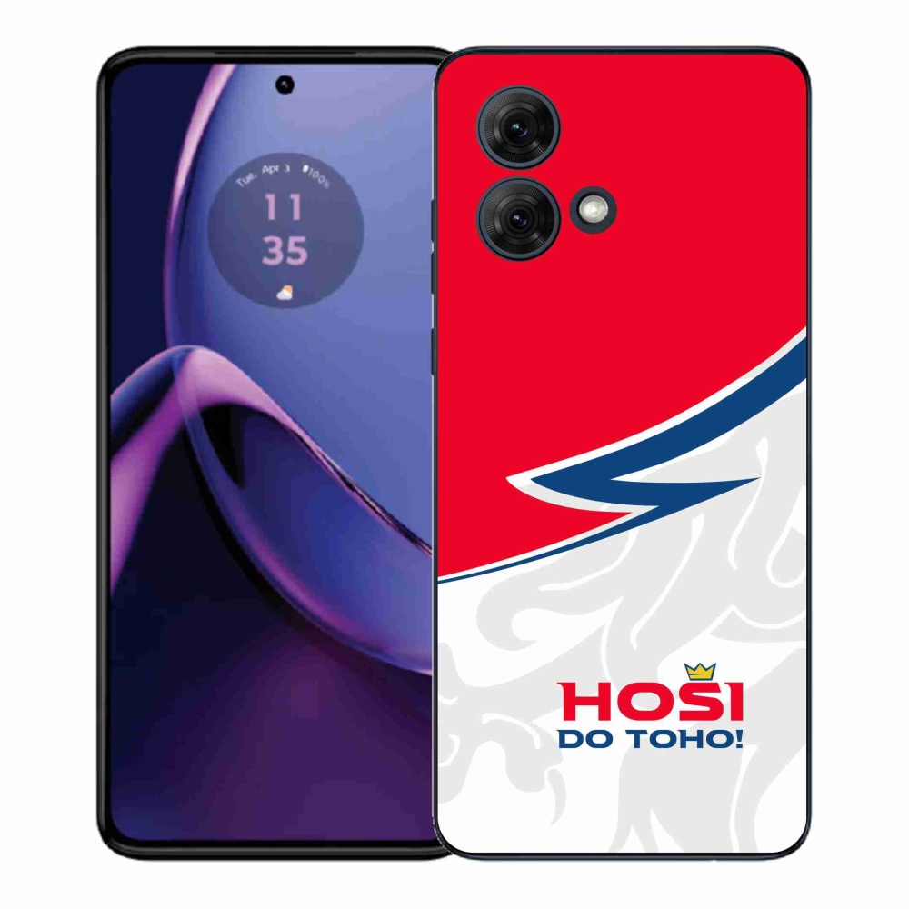 Gelový kryt mmCase na Motorola Moto G84 5G - hoši do toho
