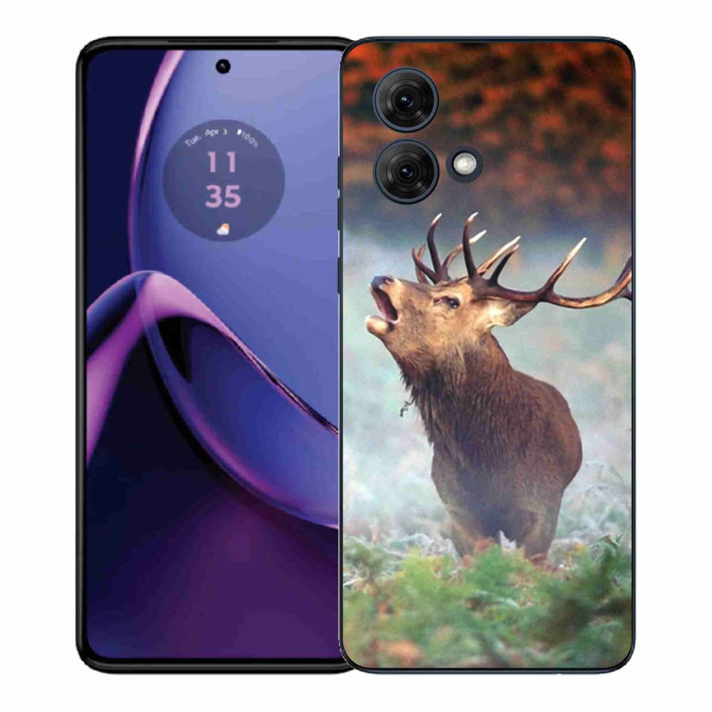 Gelový kryt mmCase na Motorola Moto G84 5G - jelen 2