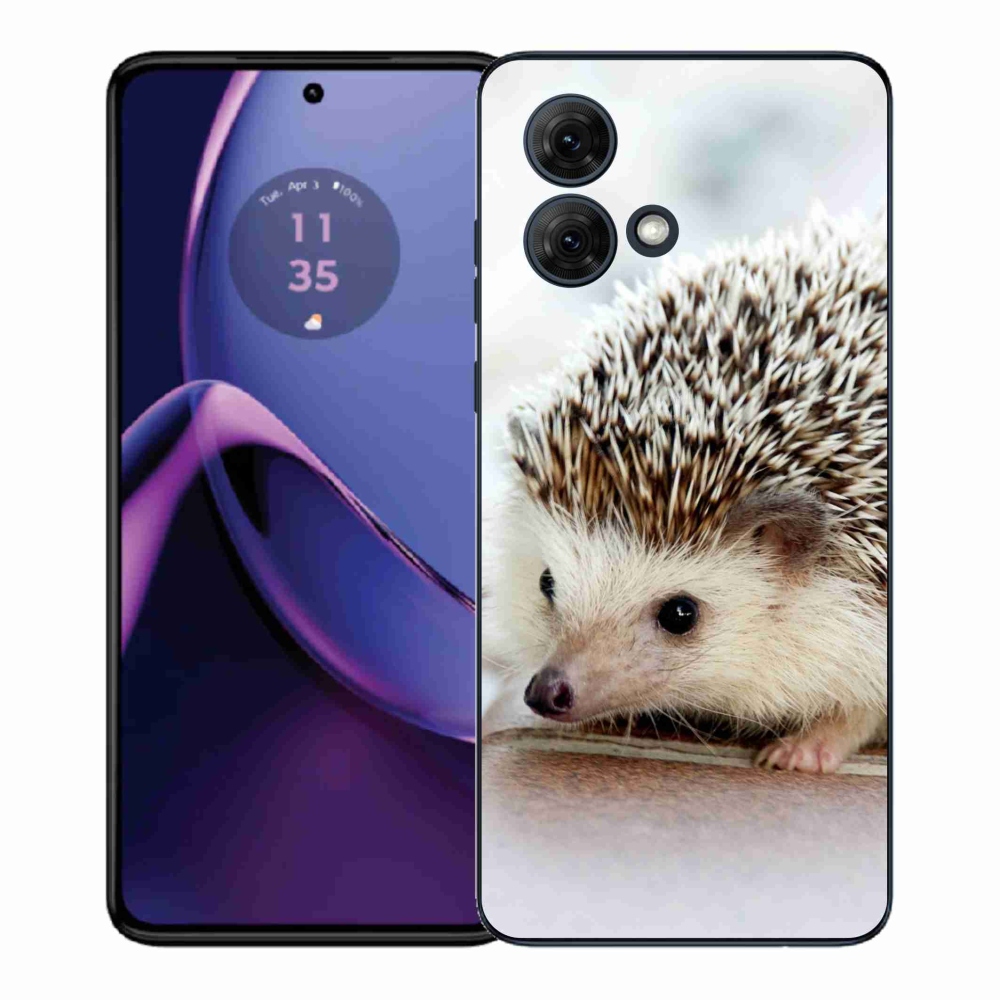 Gelový kryt mmCase na Motorola Moto G84 5G - ježek