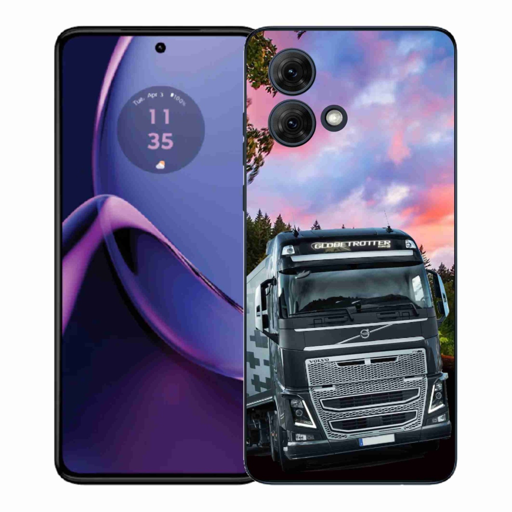 Gelový kryt mmCase na Motorola Moto G84 5G - kamion 2