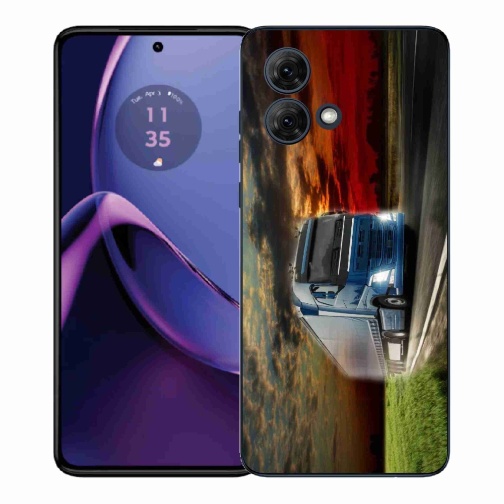 Gelový kryt mmCase na Motorola Moto G84 5G - kamion 4