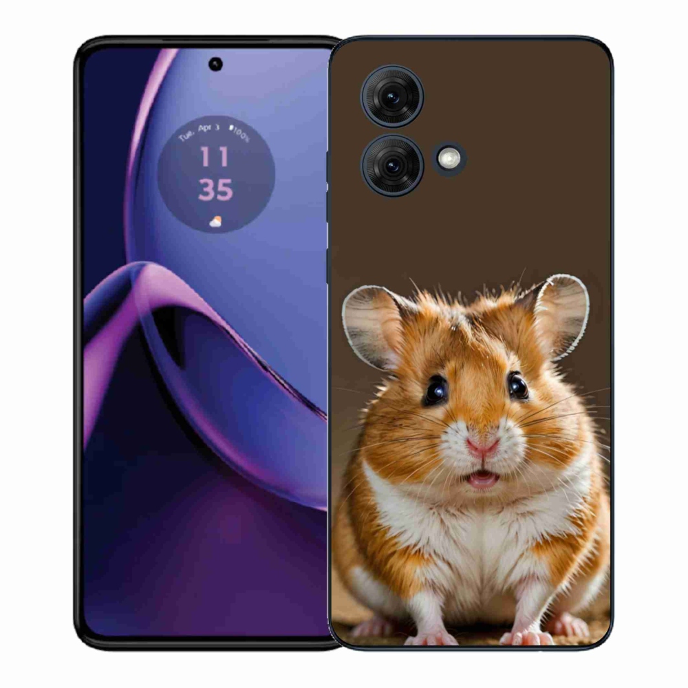 Gelový kryt mmCase na Motorola Moto G84 5G - křeček