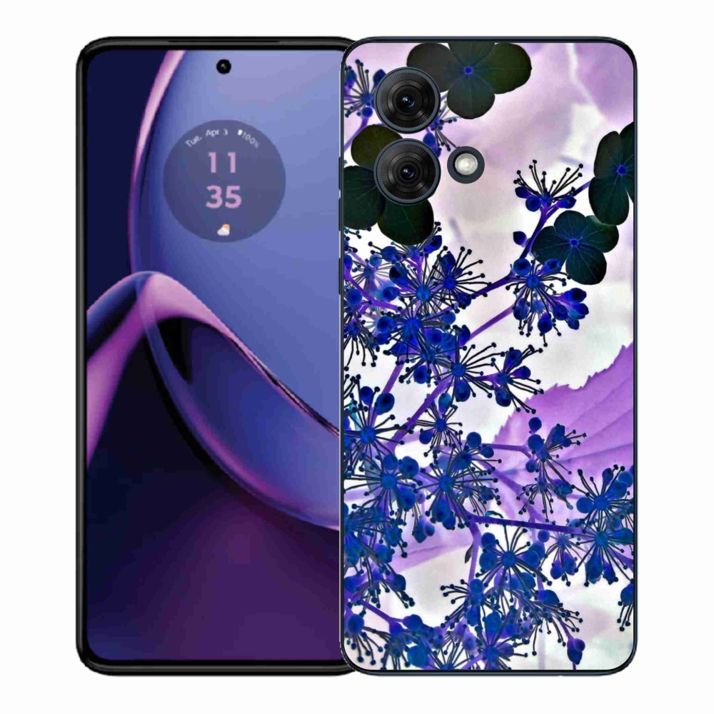 Gelový kryt mmCase na Motorola Moto G84 5G - květ hortenzie