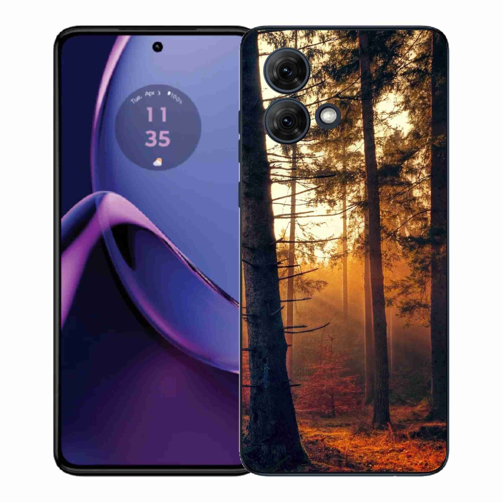 Gelový kryt mmCase na Motorola Moto G84 5G - les