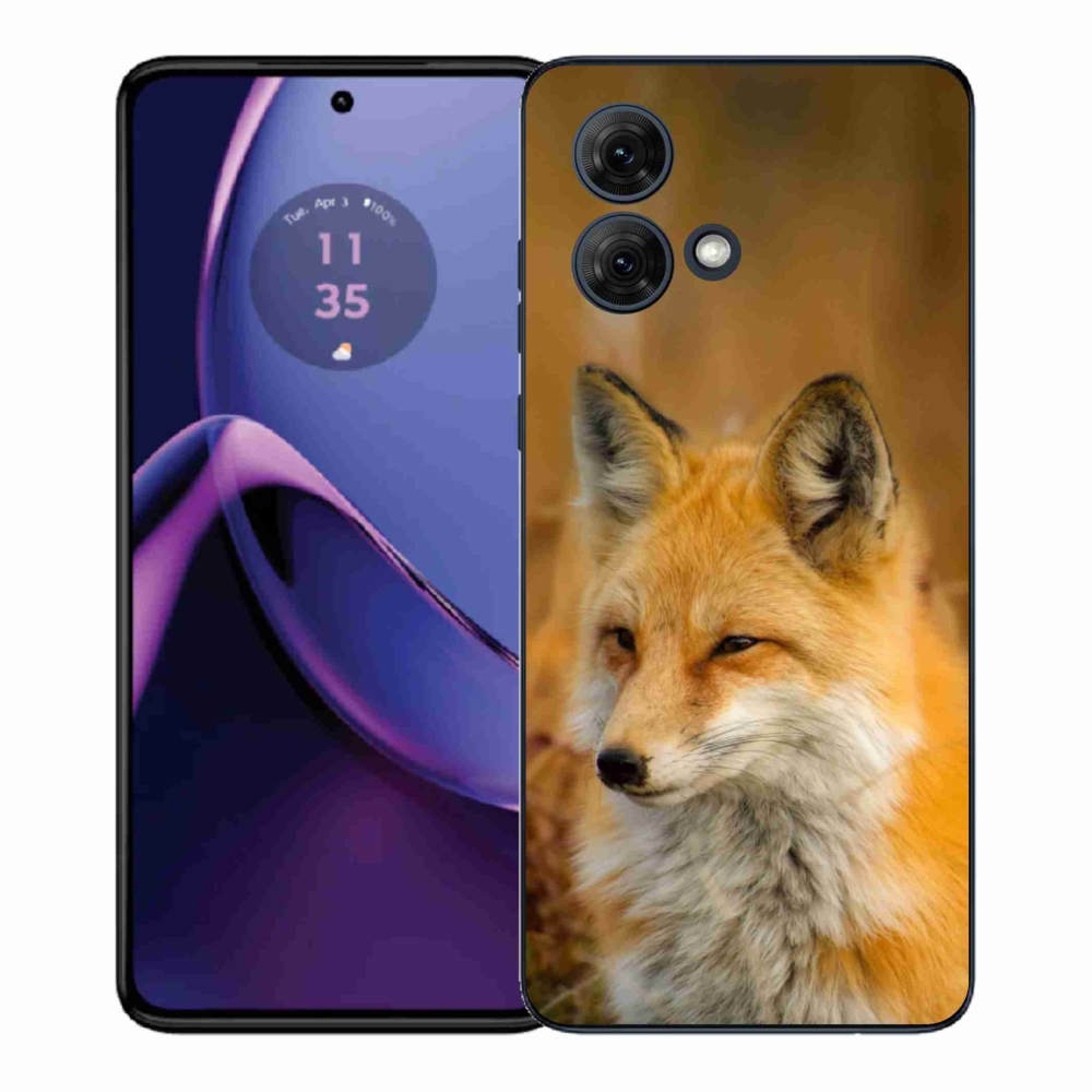 Gelový kryt mmCase na Motorola Moto G84 5G - liška
