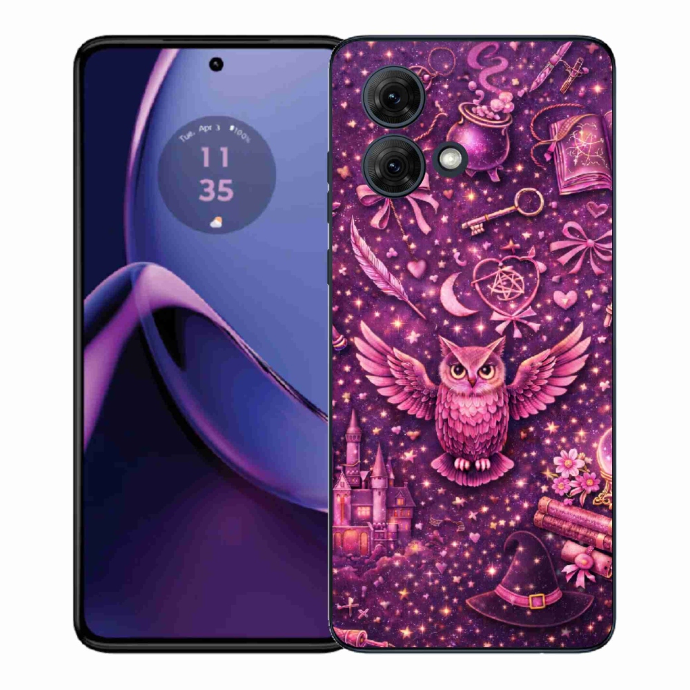 Gelový kryt mmCase na Motorola Moto G84 5G - magický svět