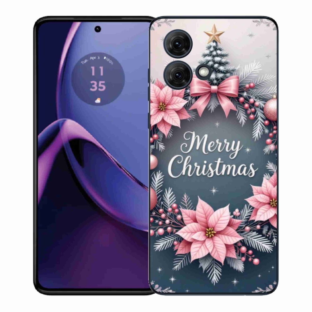 Gelový kryt mmCase na Motorola Moto G84 5G - merry christmas