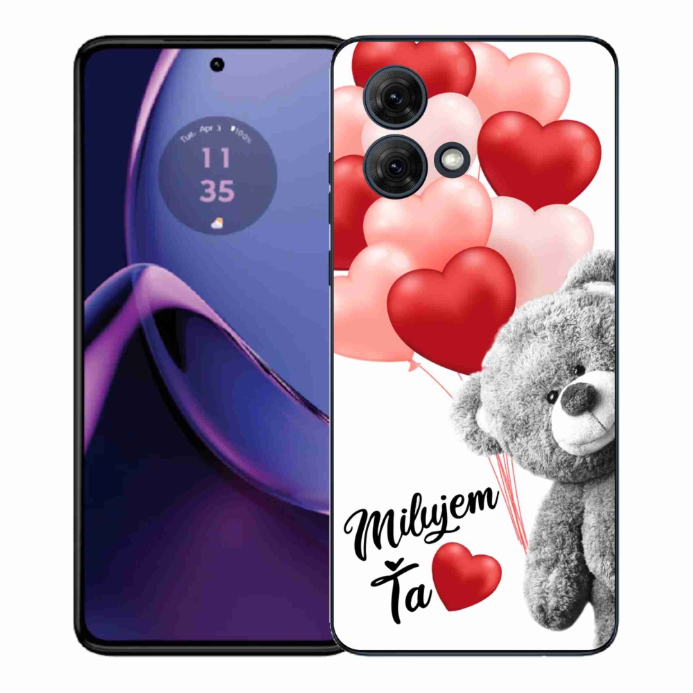 Gelový kryt mmCase na Motorola Moto G84 5G - milujem Ťa sk