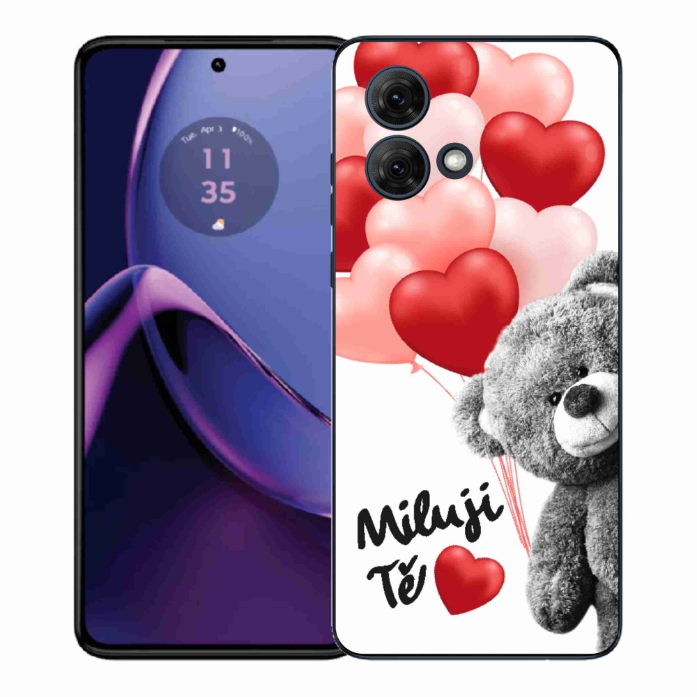 Gelový kryt mmCase na Motorola Moto G84 5G - miluji Tě