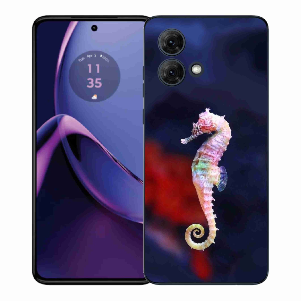 Gelový kryt mmCase na Motorola Moto G84 5G - mořský koník