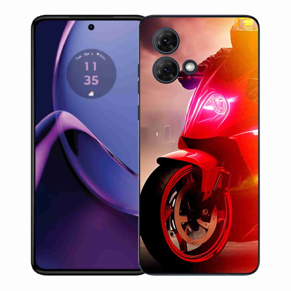 Gelový kryt mmCase na Motorola Moto G84 5G - motorka