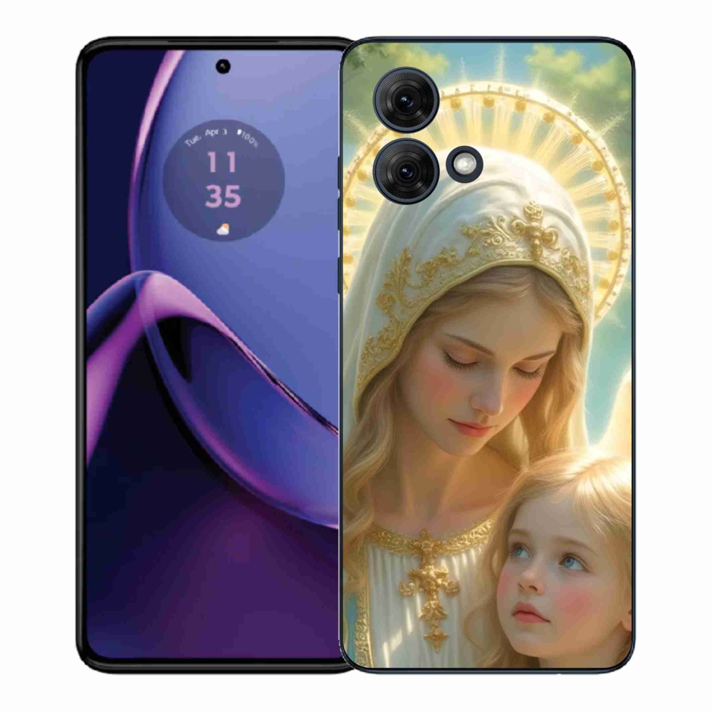 Gelový kryt mmCase na Motorola Moto G84 5G - náboženský motiv 2