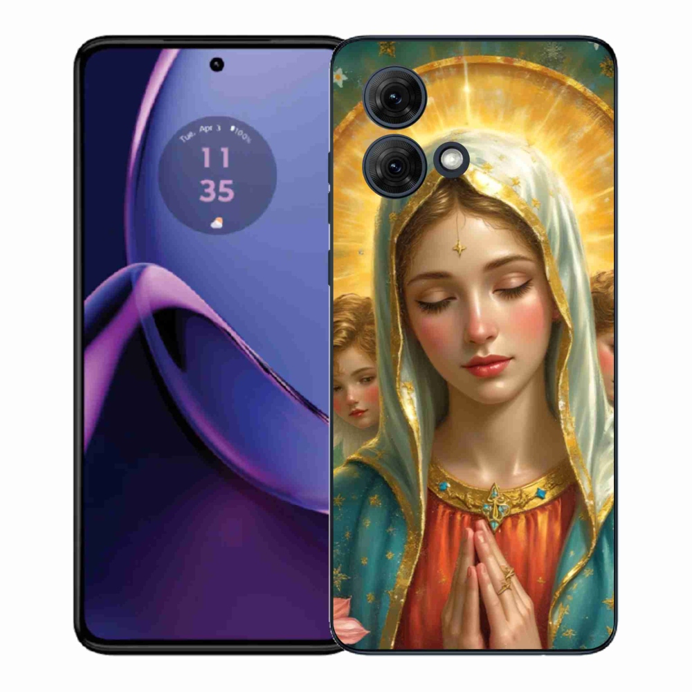 Gelový kryt mmCase na Motorola Moto G84 5G - náboženský motiv 3