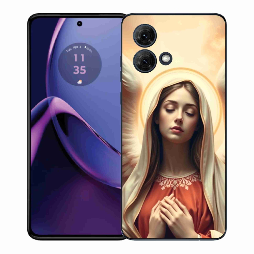 Gelový kryt mmCase na Motorola Moto G84 5G - náboženský motiv