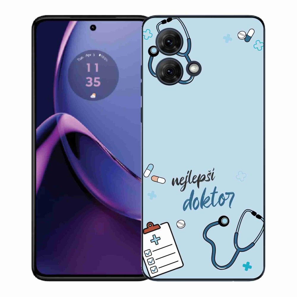 Gelový kryt mmCase na Motorola Moto G84 5G - nejlepší doktor
