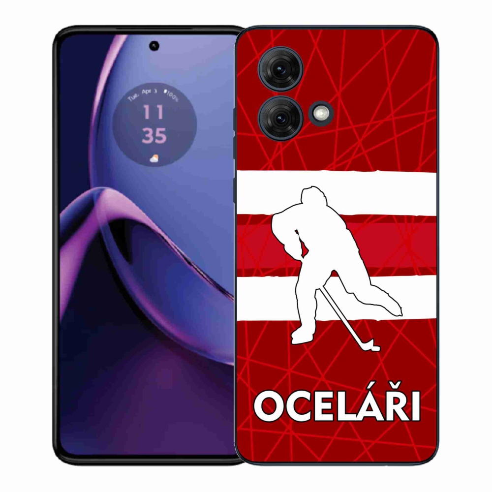 Gelový kryt mmCase na Motorola Moto G84 5G - Oceláři