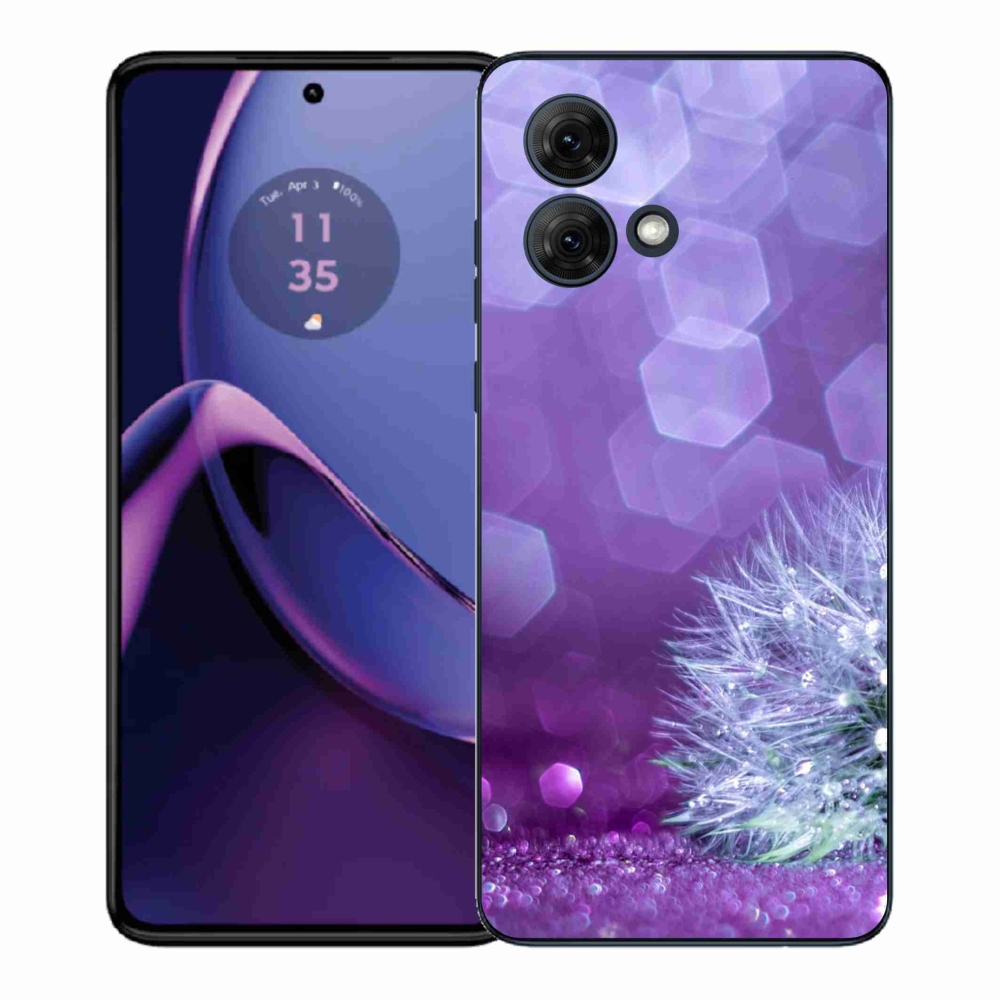 Gelový kryt mmCase na Motorola Moto G84 5G - odkvetlá pampeliška 2