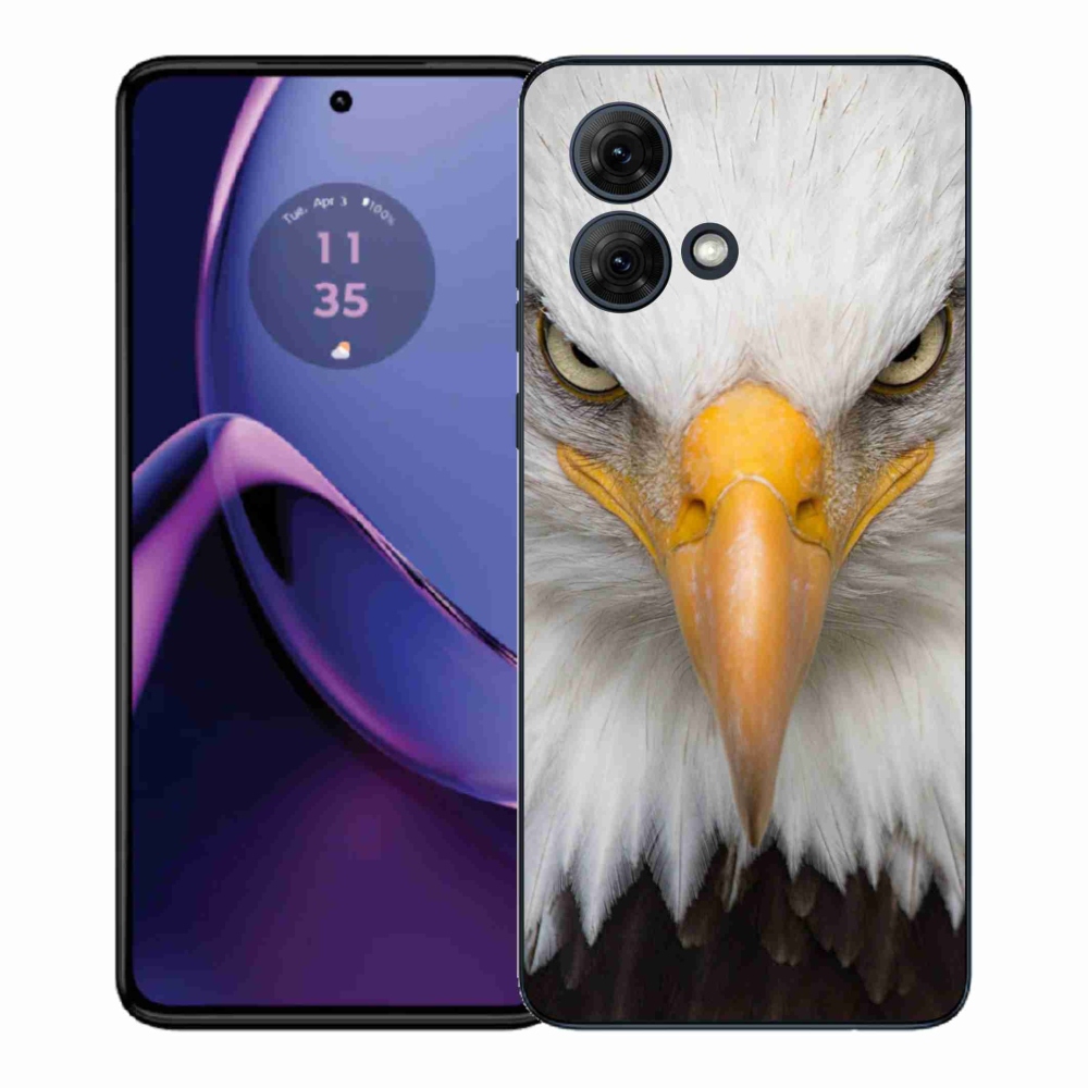 Gelový kryt mmCase na Motorola Moto G84 5G - orel