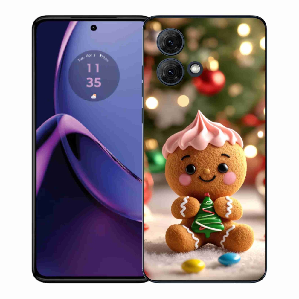 Gelový kryt mmCase na Motorola Moto G84 5G - perníček