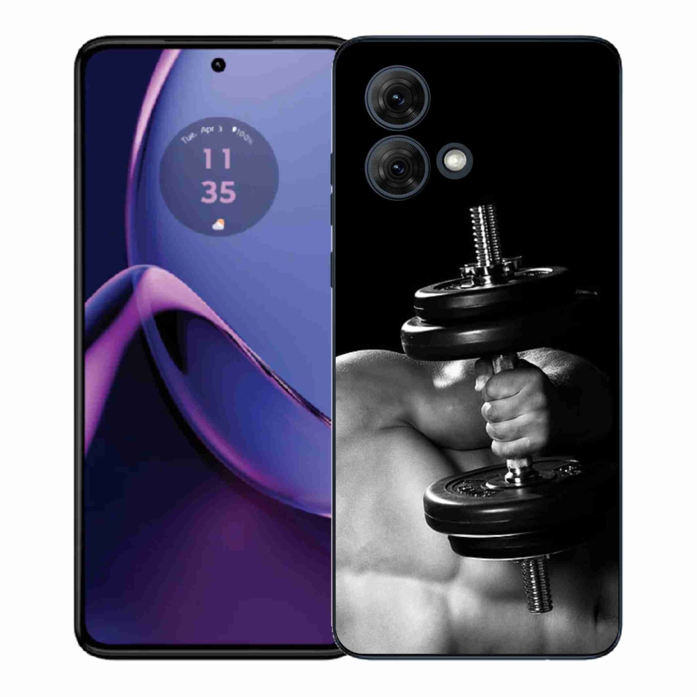 Gelový kryt mmCase na Motorola Moto G84 5G - posilování 2