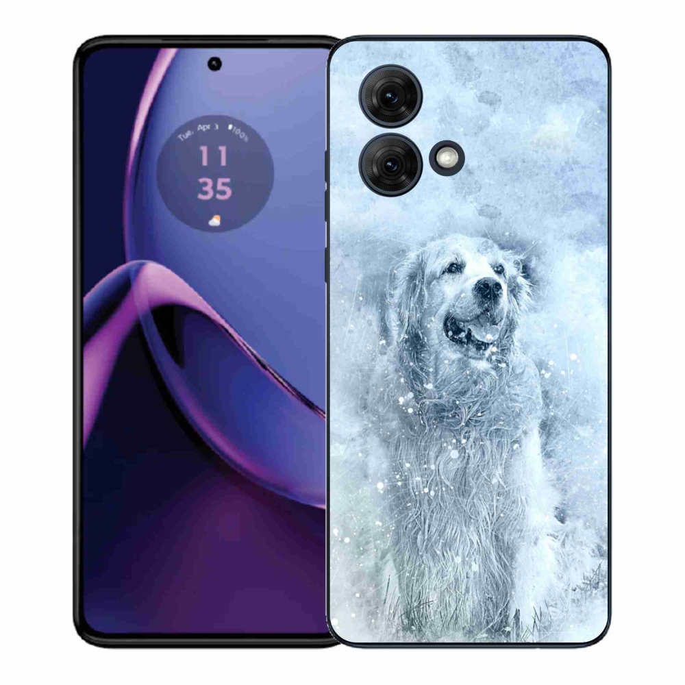 Gelový kryt mmCase na Motorola Moto G84 5G - retrívr