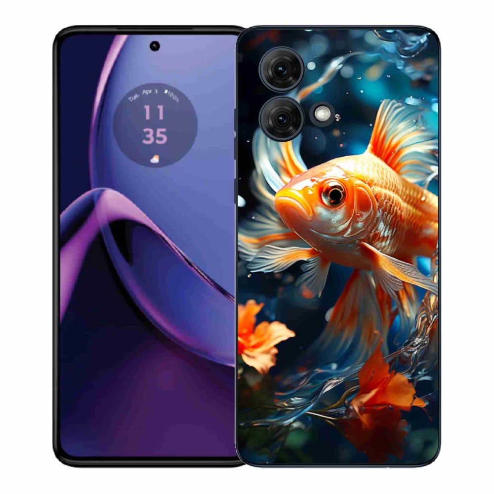 Gelový kryt mmCase na Motorola Moto G84 5G - rybka