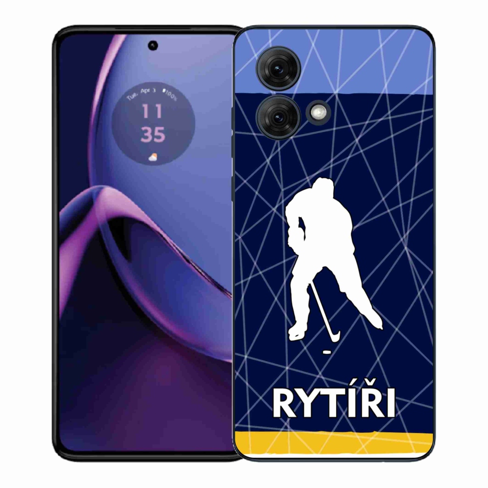 Gelový kryt mmCase na Motorola Moto G84 5G - Rytíři