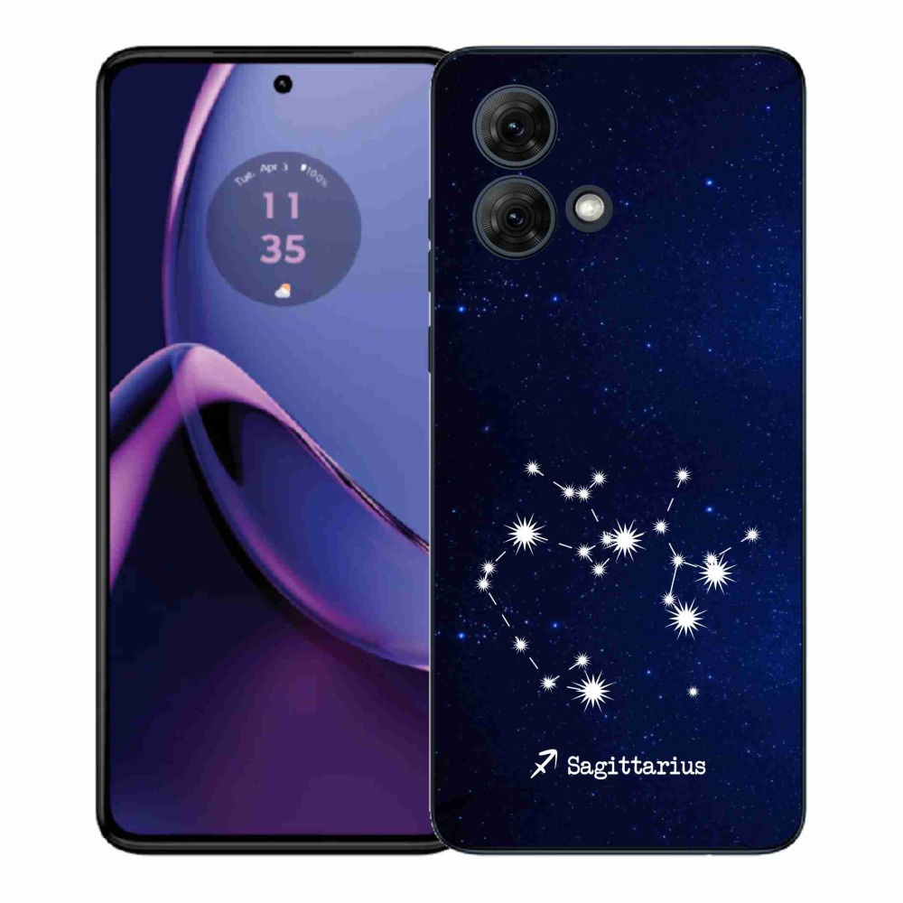 Gelový kryt mmCase na Motorola Moto G84 5G - souhvězdí Střelce