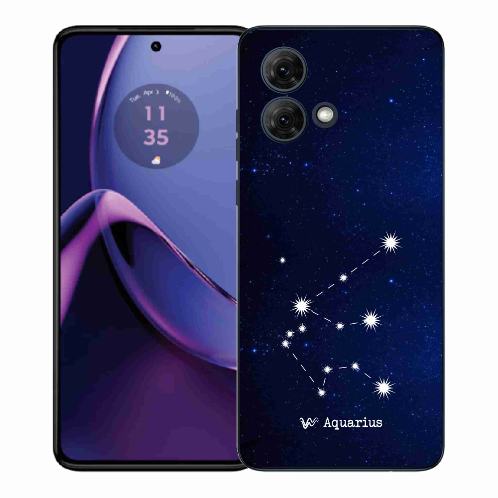 Gelový kryt mmCase na Motorola Moto G84 5G - souhvězdí Vodnáře