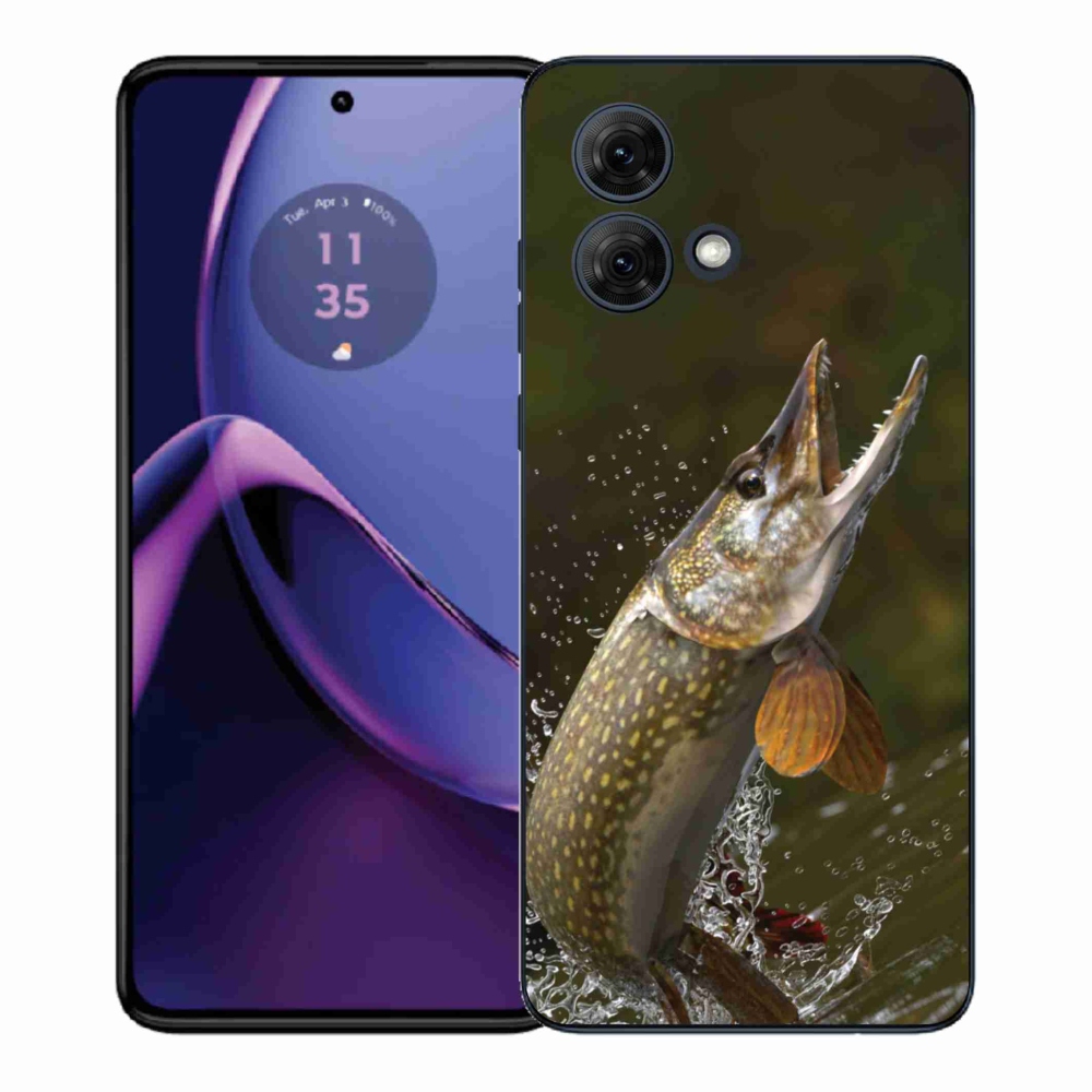 Gelový kryt mmCase na Motorola Moto G84 5G - štika