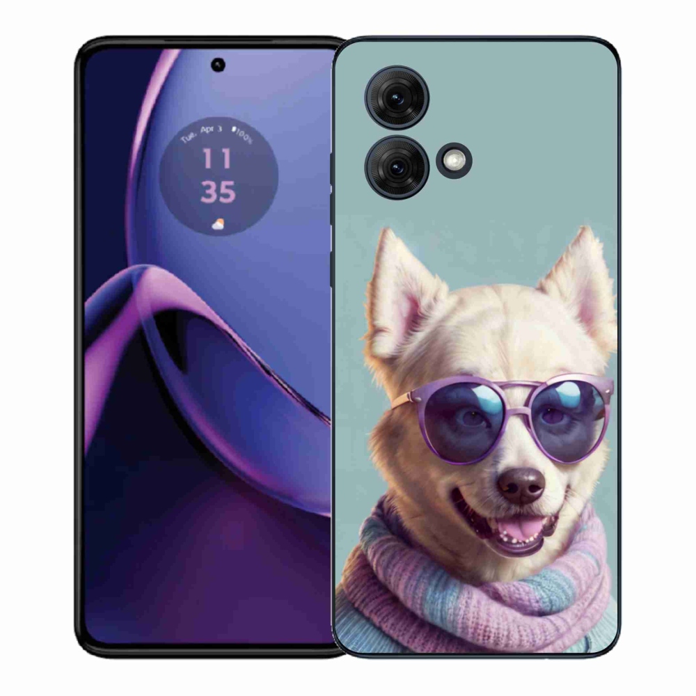 Gelový kryt mmCase na Motorola Moto G84 5G - stylový německý špic