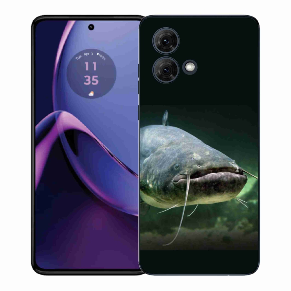Gelový kryt mmCase na Motorola Moto G84 5G - sumec