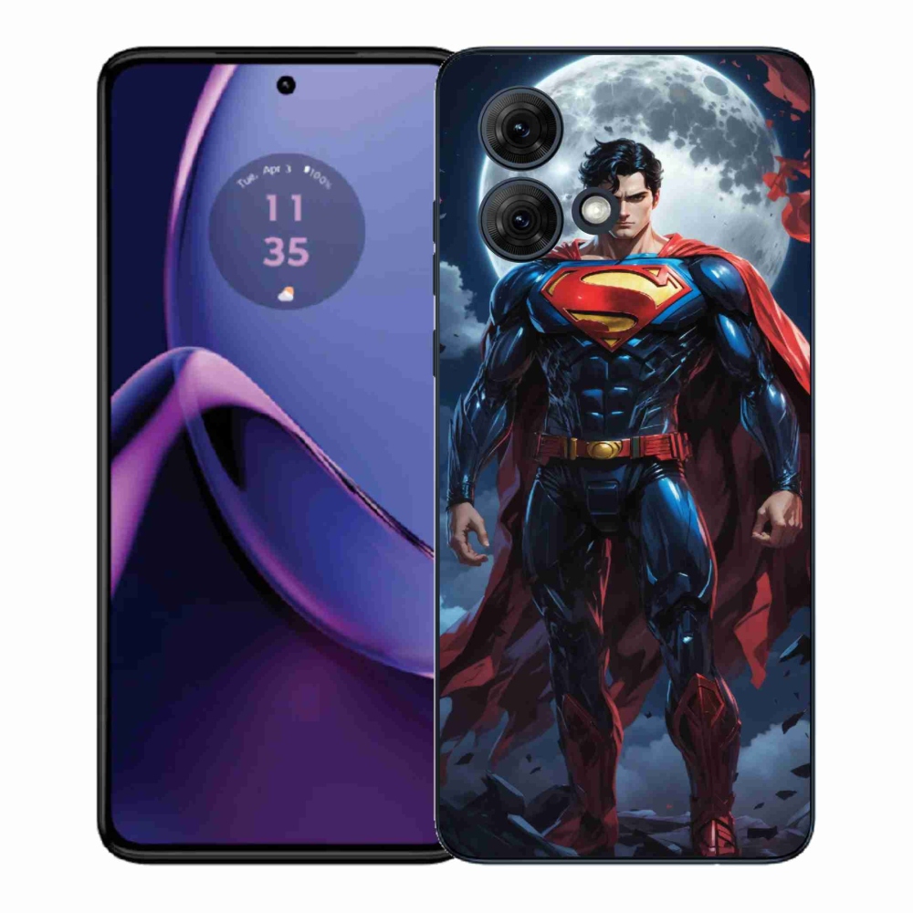 Gelový kryt mmCase na Motorola Moto G84 5G - superman
