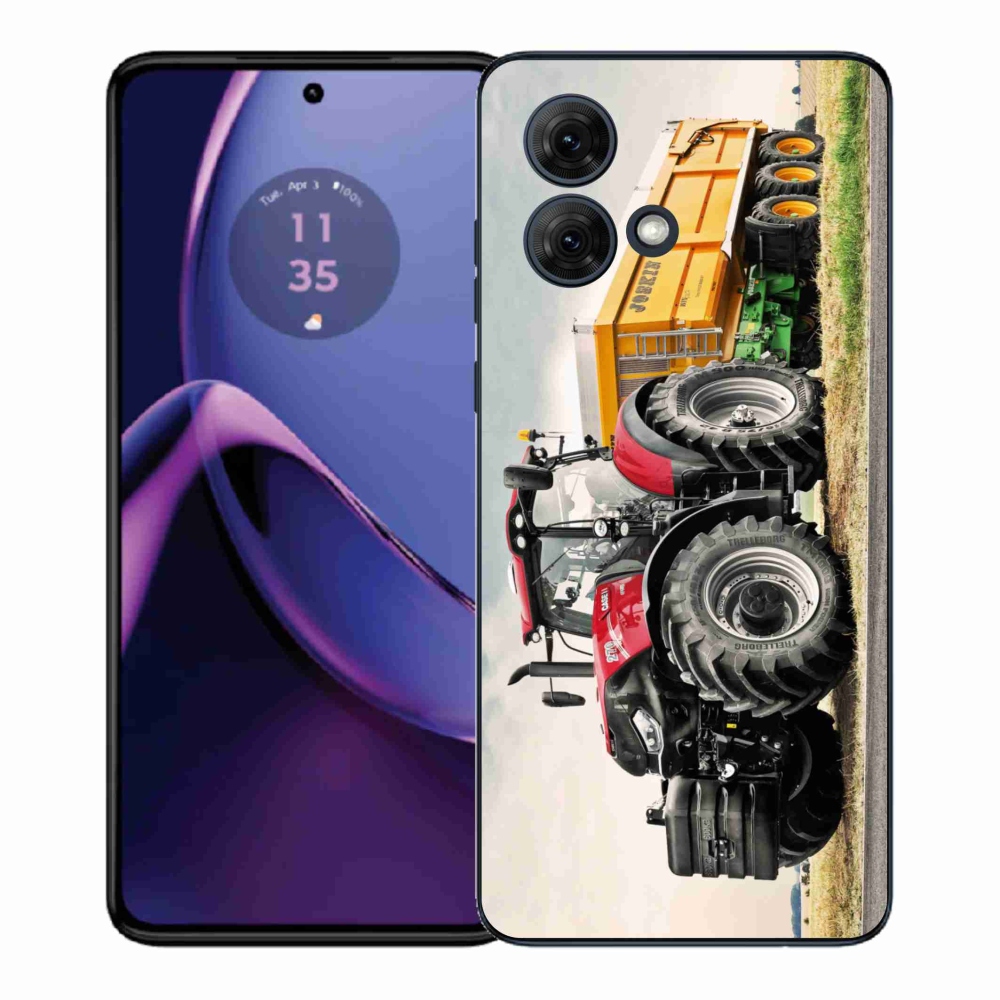 Gelový kryt mmCase na Motorola Moto G84 5G - traktor 3