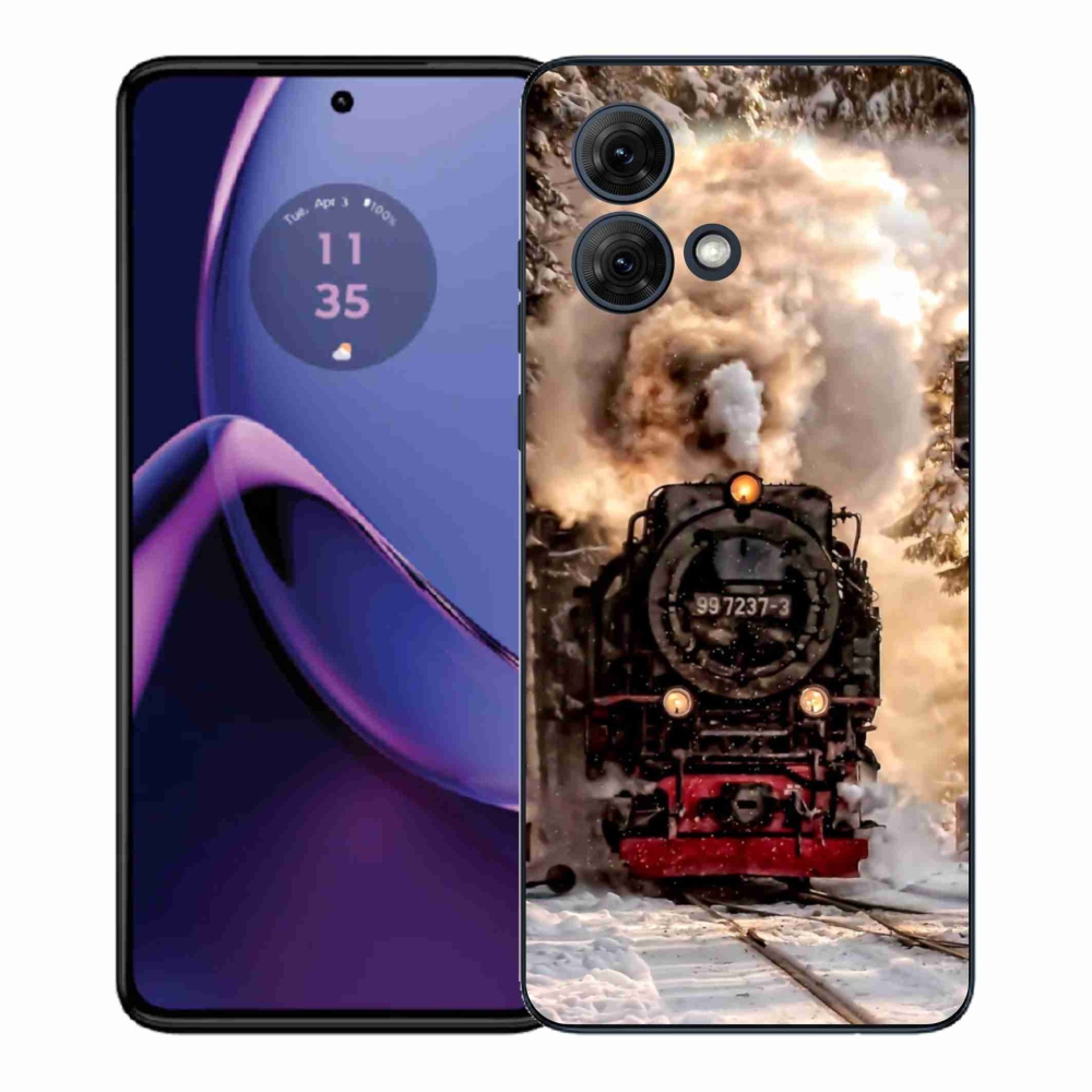 Gelový kryt mmCase na Motorola Moto G84 5G - vlak
