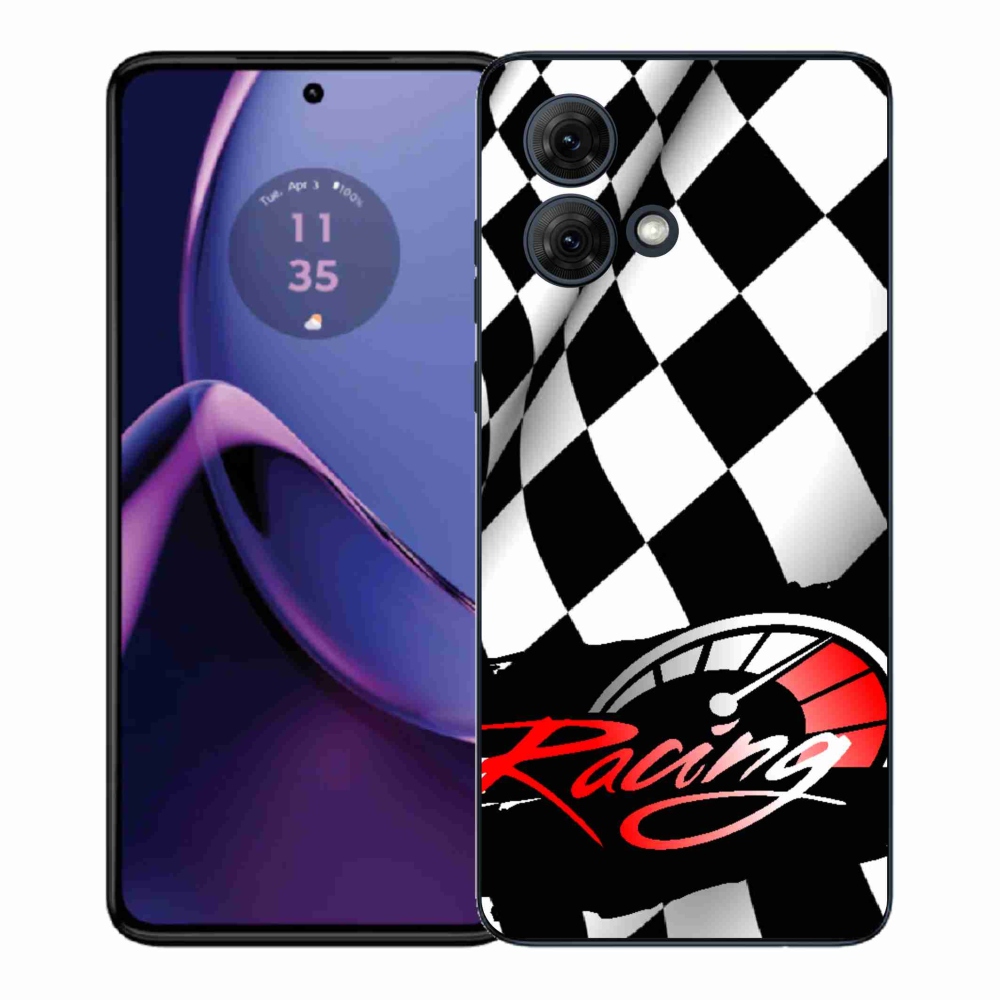 Gelový kryt mmCase na Motorola Moto G84 5G - závodění