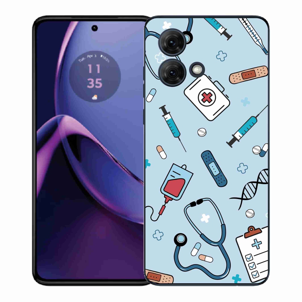Gelový kryt mmCase na Motorola Moto G84 5G - zdravotnictví 1