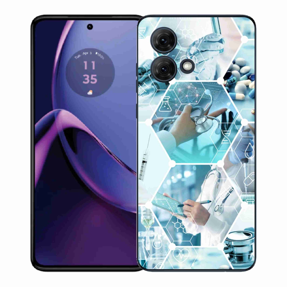 Gelový kryt mmCase na Motorola Moto G84 5G - zdravotnictví