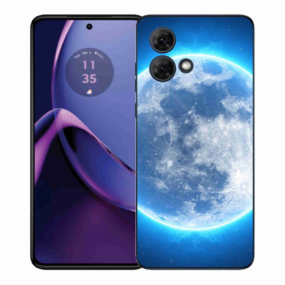 Gelový kryt mmCase na Motorola Moto G84 5G - zeměkoule