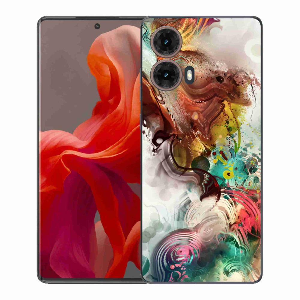 Gelový kryt mmCase na Motorola Moto G85 5G - abstrakt 1