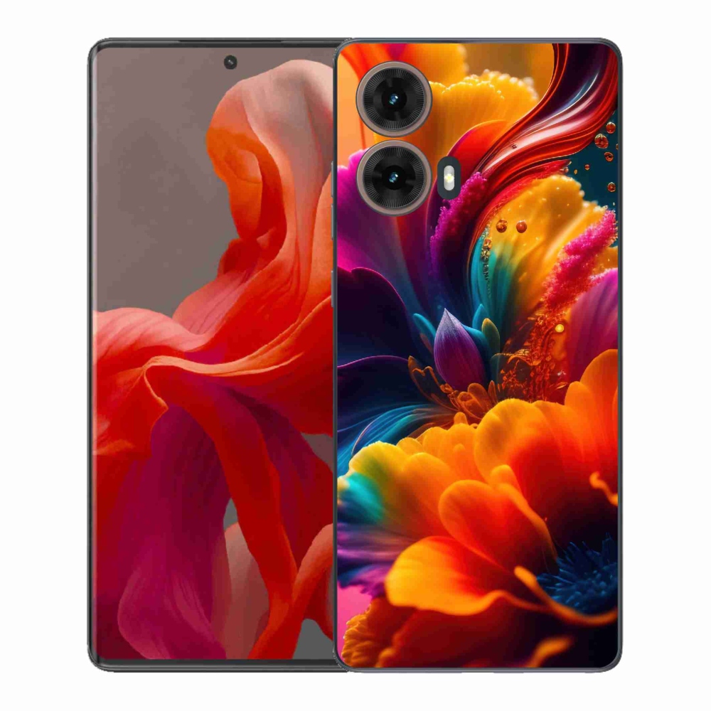 Gelový kryt mmCase na Motorola Moto G85 5G - abstraktní motiv 2