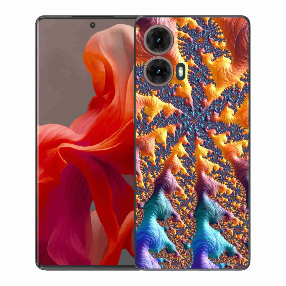 Gelový kryt mmCase na Motorola Moto G85 5G - abstraktní motiv 23