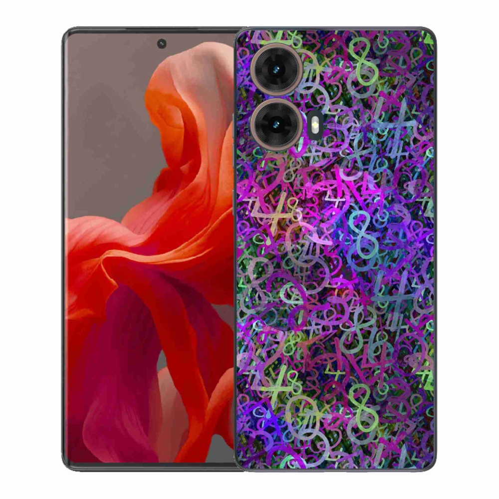 Gelový kryt mmCase na Motorola Moto G85 5G - abstraktní motiv 25