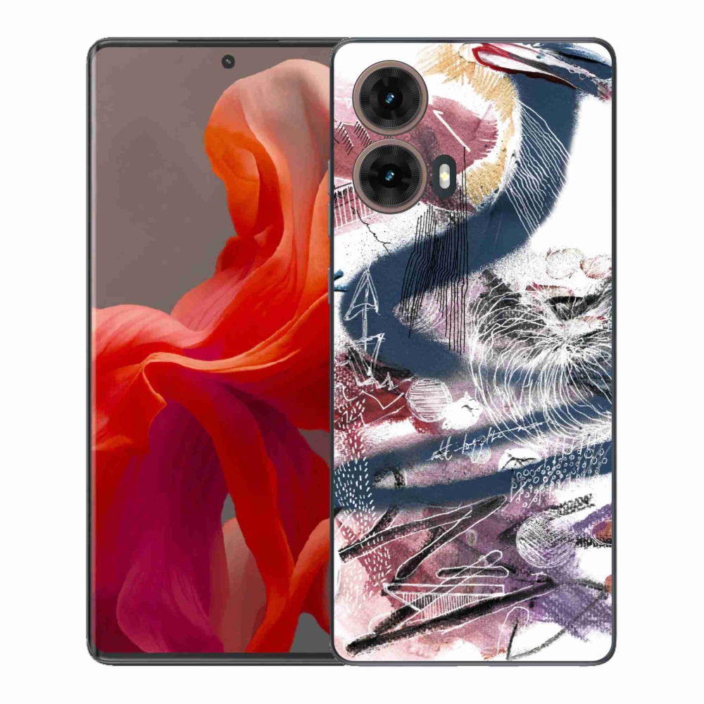 Gelový kryt mmCase na Motorola Moto G85 5G - abstraktní motiv 28