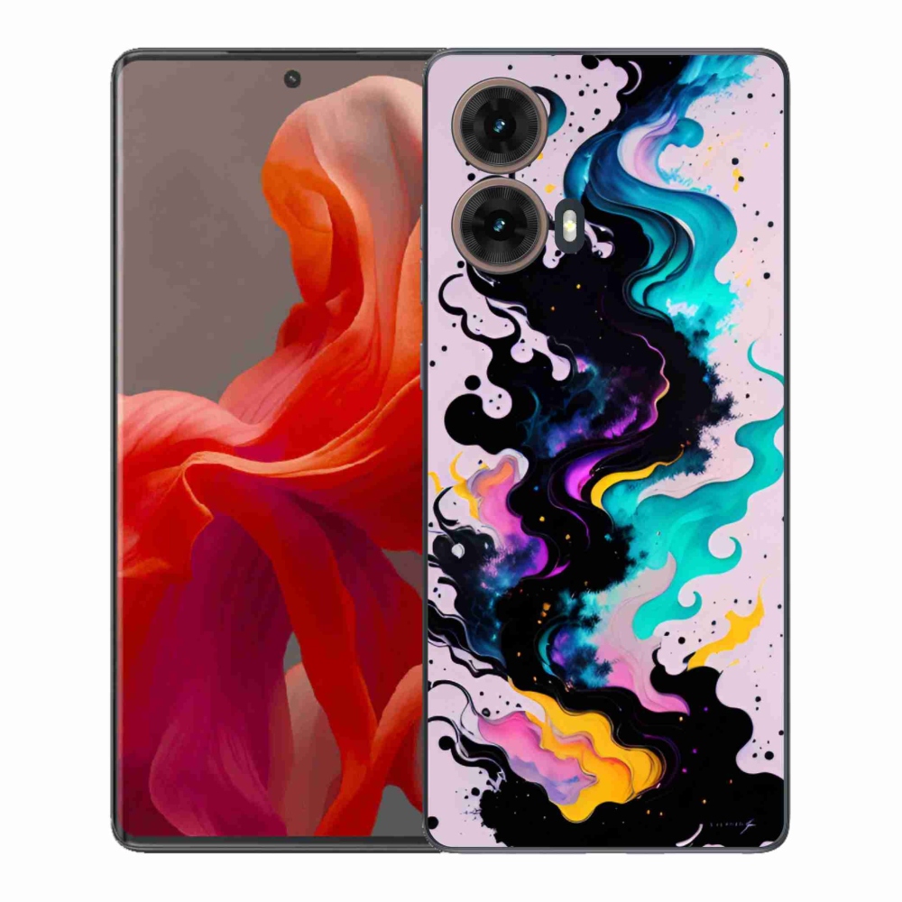 Gelový kryt mmCase na Motorola Moto G85 5G - abstraktní motiv 4